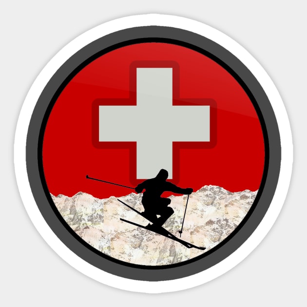 Ski Patrol Sticker by AROJA